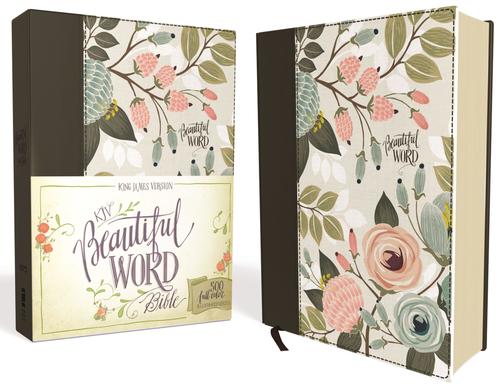 Kjv, Beautiful Word Bible, Cloth Over Board, Multi-Color Flo