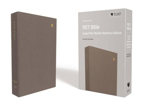 Net Bible, Thinline Reference, Large Print, Cloth Over Board