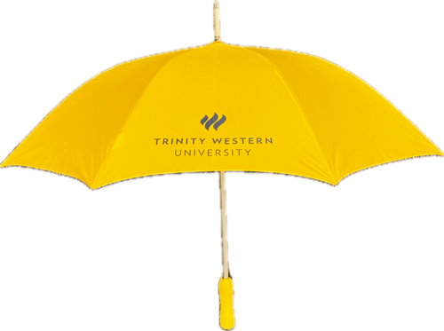 Umbrella Yellow Logo 46'