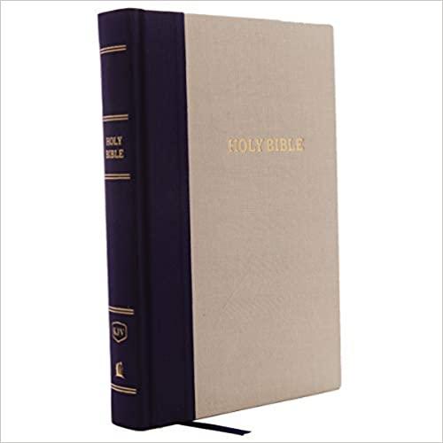Kjv, Reference Bible, Center-Column Giant Print, Cloth Over